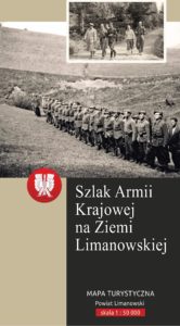 Read more about the article Już jest mapa turystyczna Szlaku Armii Krajowej na Ziemi Limanowskiej