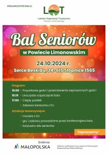 Read more about the article Bal Seniorów w Powiecie Limanowskim