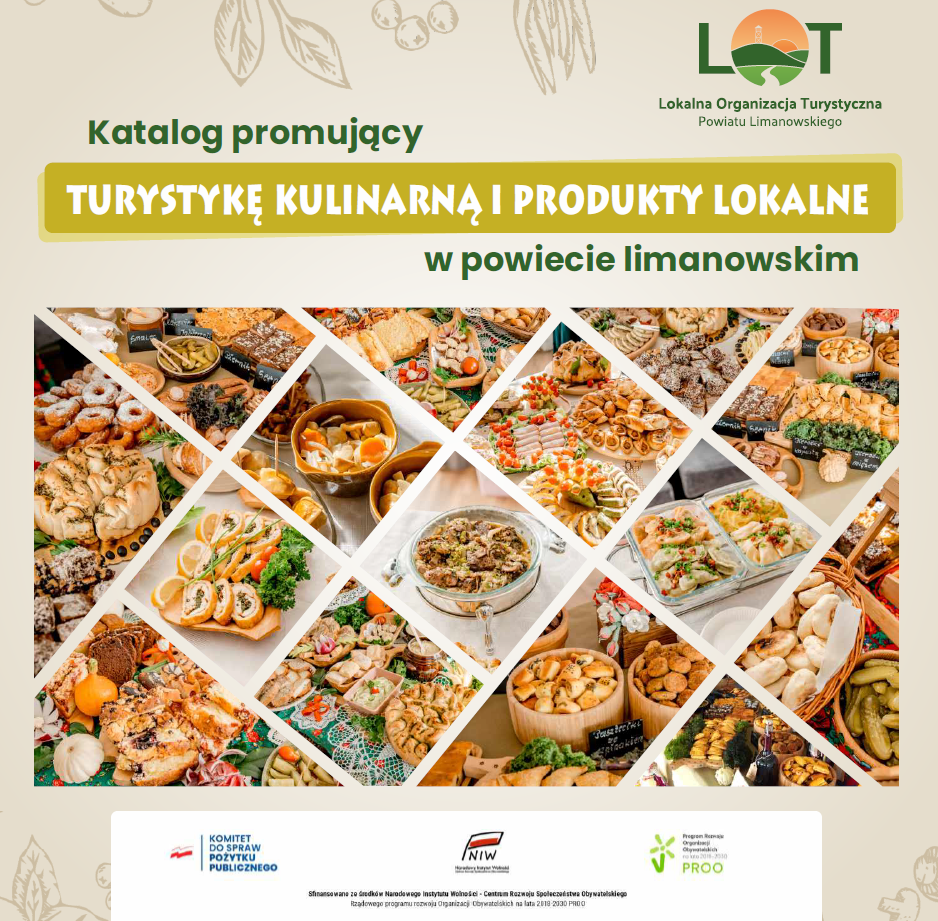 Read more about the article Powstał Katalog promujący Turystykę Kulinarną i Produkty Lokalne w powiecie limanowskim.