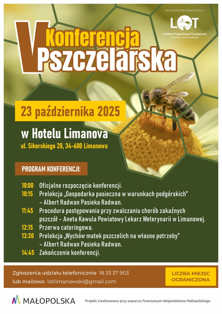 plakat z data, miejscem i programem konferencji