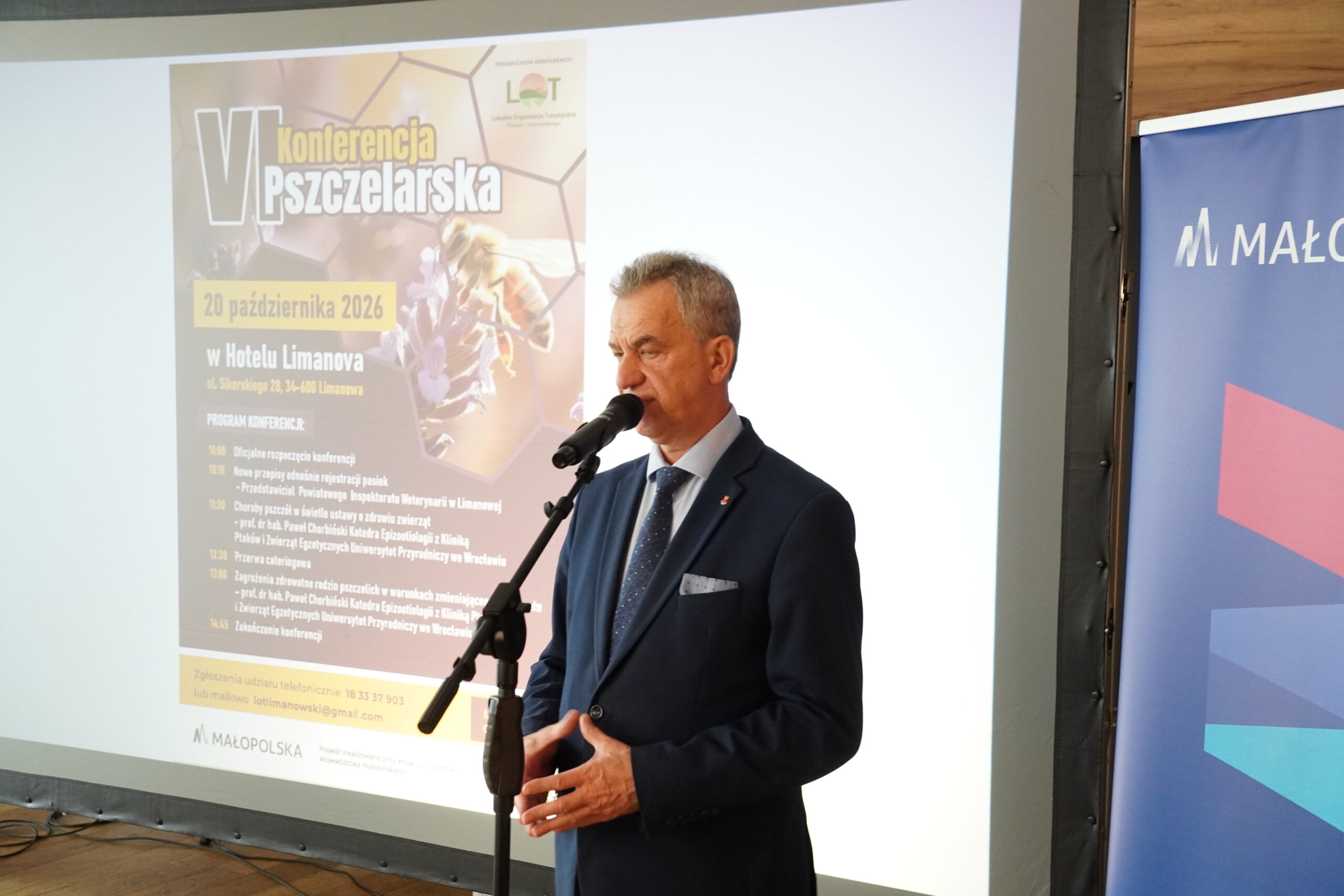You are currently viewing Relacja z VI Konferencji Pszczelarskiej Powiatu Limanowskiego